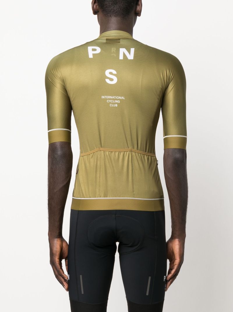 Green Mechanism Cycling Jersey