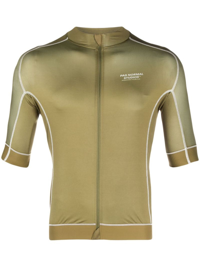 Green Mechanism Cycling Jersey