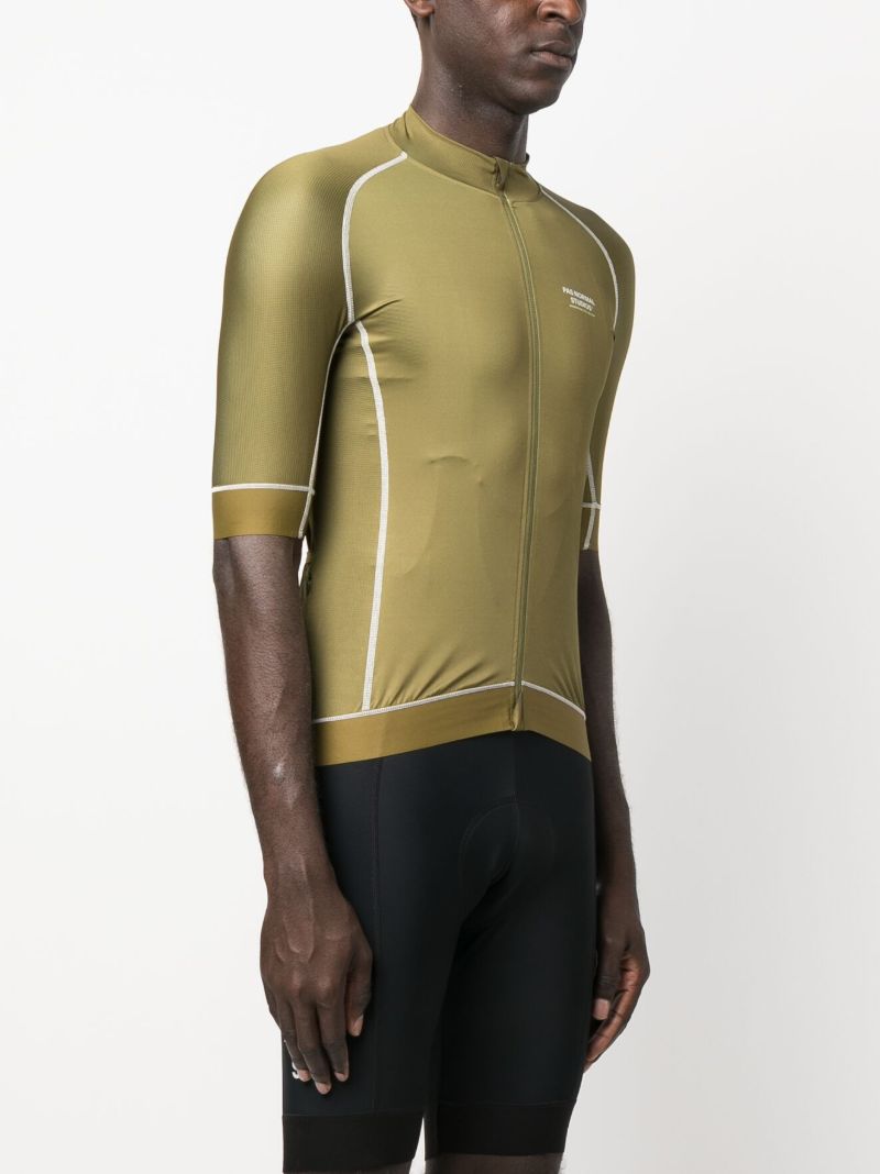 Green Mechanism Cycling Jersey