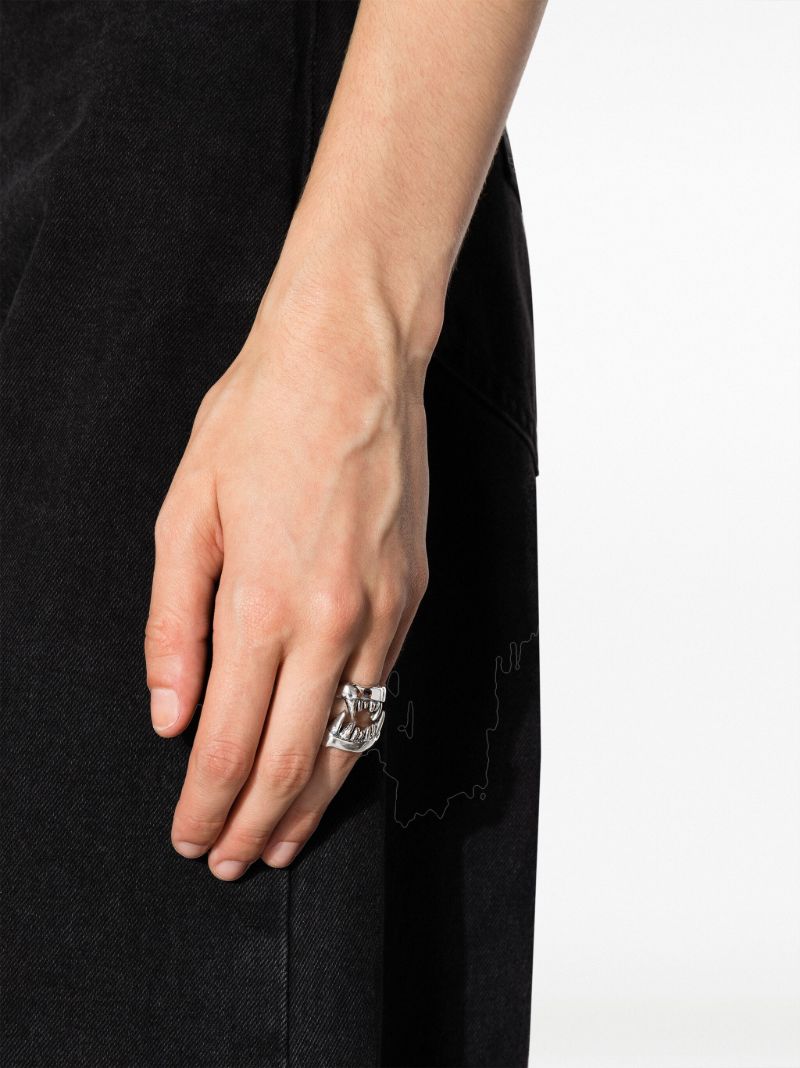 Sterling Silver Sirens Kiss Ring