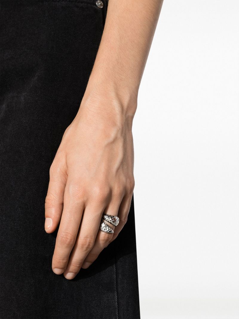 Sterling Silver Sea Serpent Ring