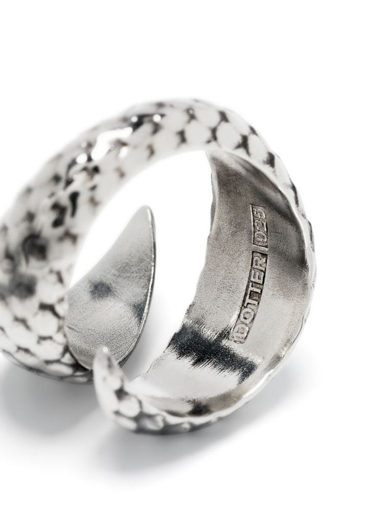 Sterling Silver Sea Serpent Ring