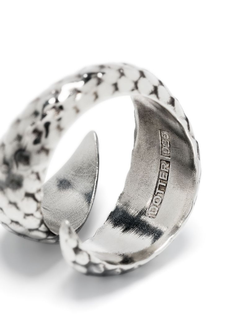 Sterling Silver Sea Serpent Ring