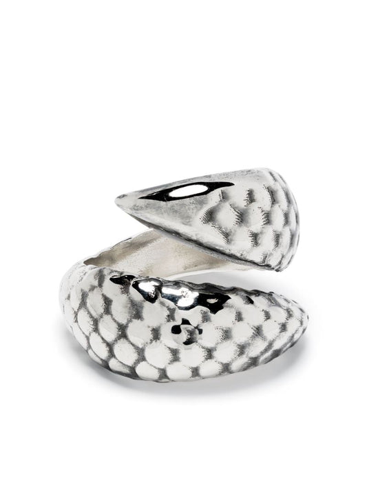 Sterling Silver Sea Serpent Ring