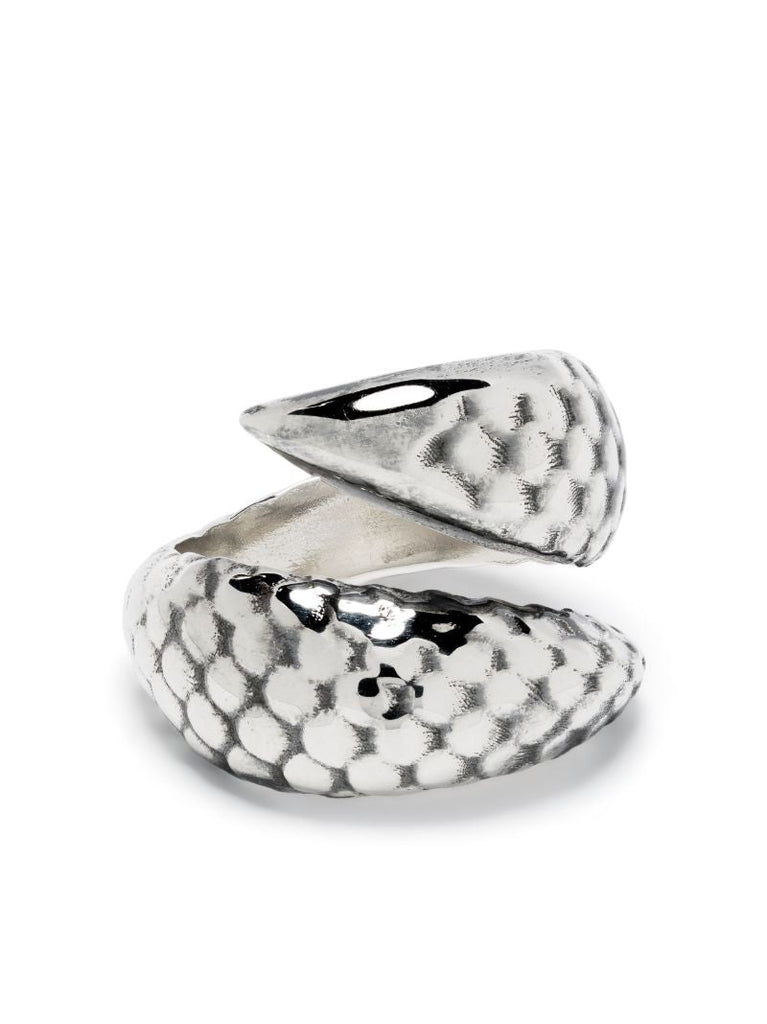 Sterling Silver Sea Serpent Ring