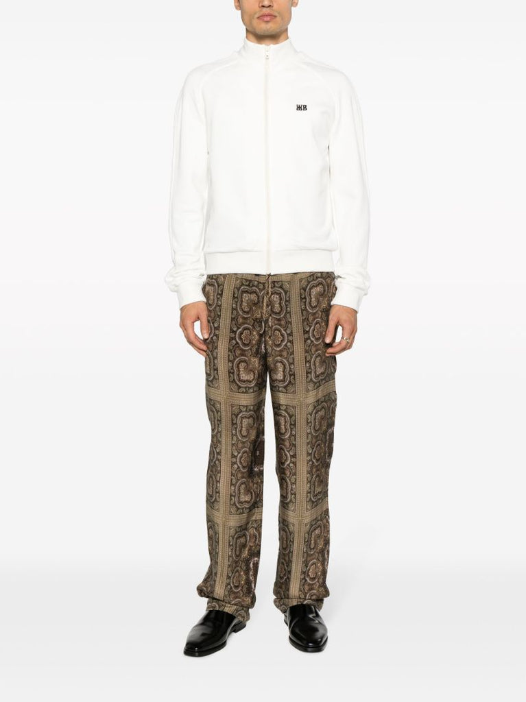 White Wander Track Jacket