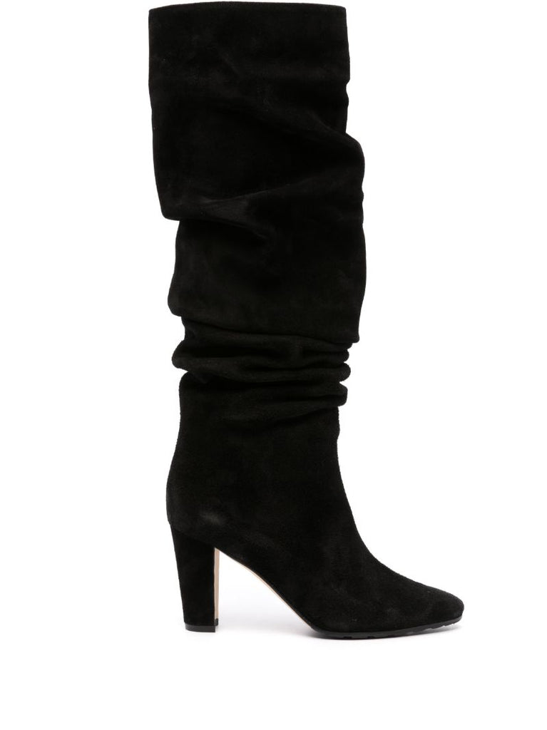 Black Calassohi 90 Suede Knee-high Boots
