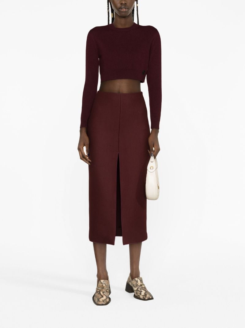 Red Pencil Skirt
