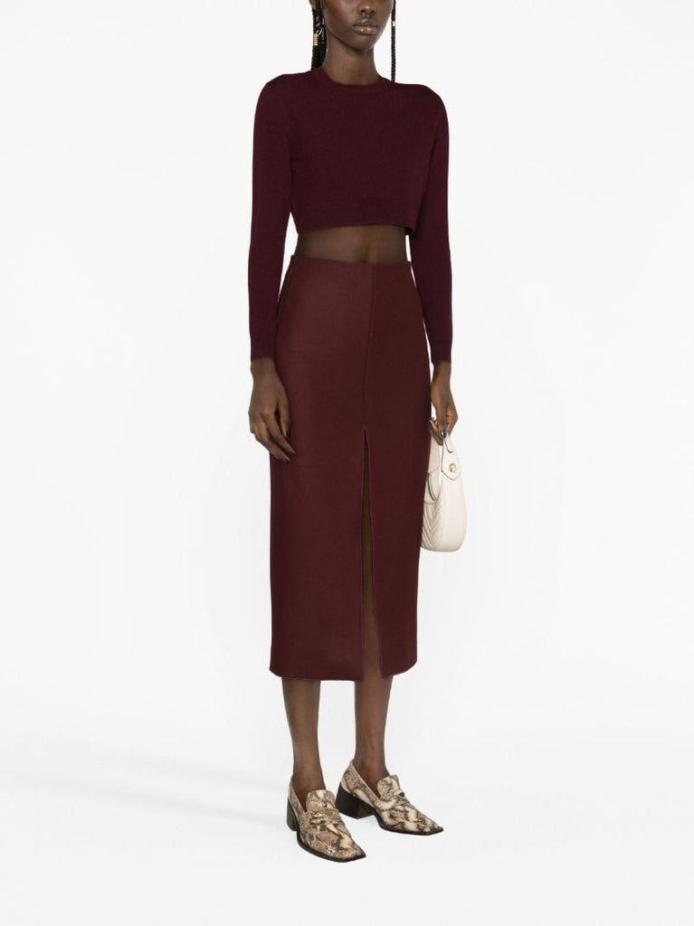 Red Pencil Skirt