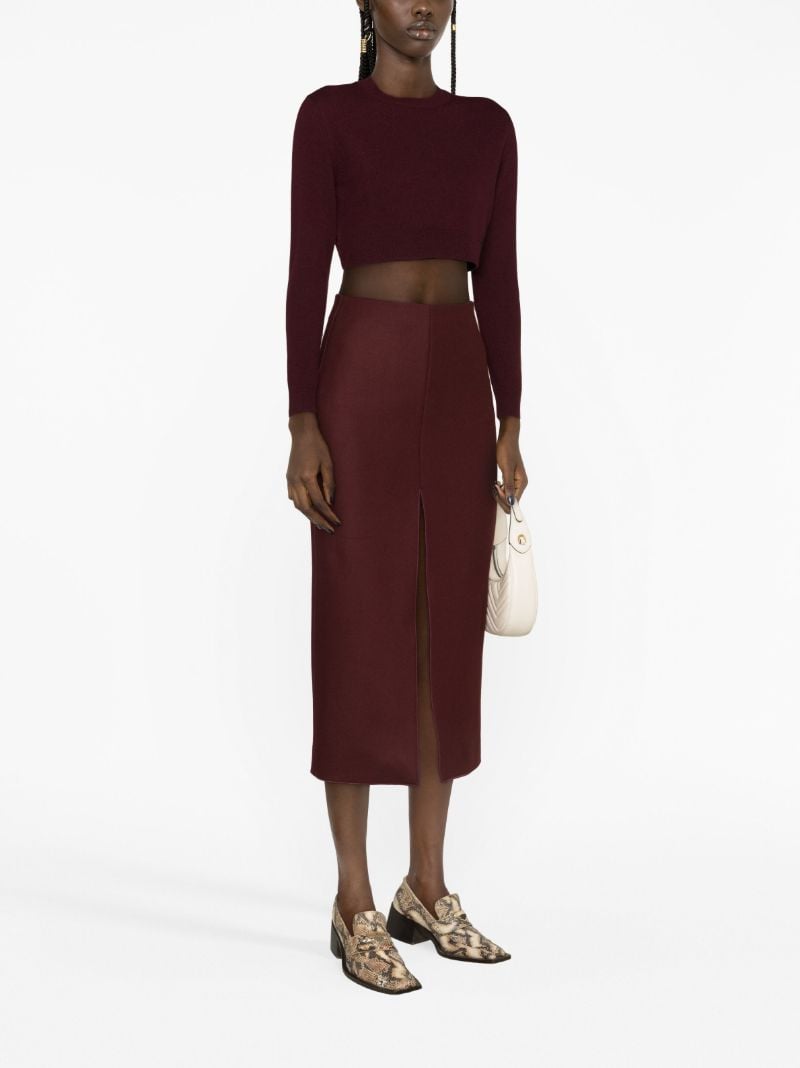 Red Pencil Skirt