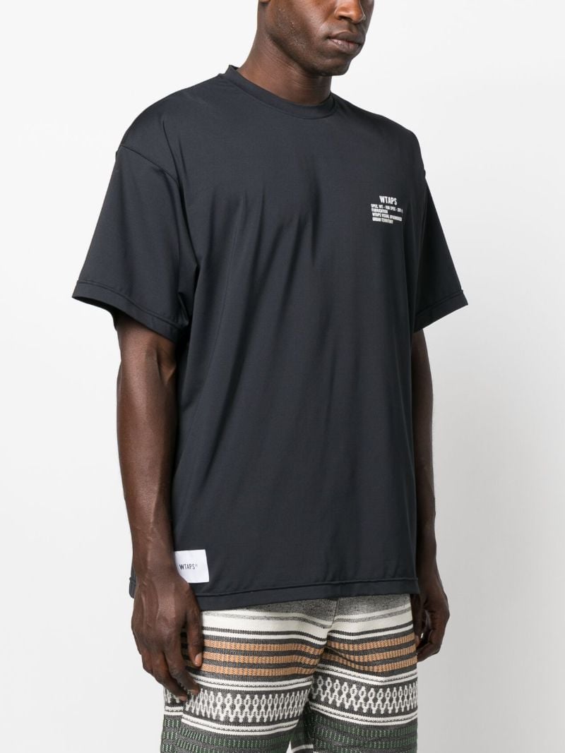 Black Logo-print T-shirt