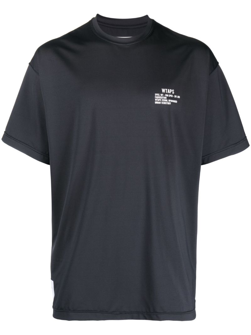 Black Logo-print T-shirt