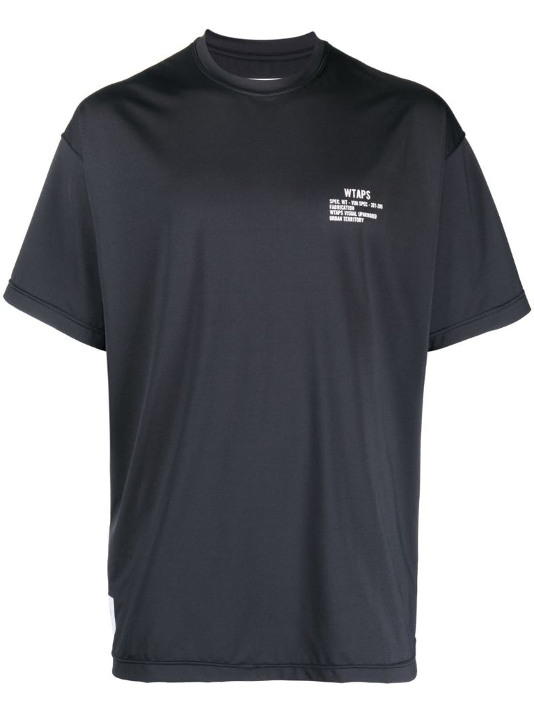 Black Logo-print T-shirt