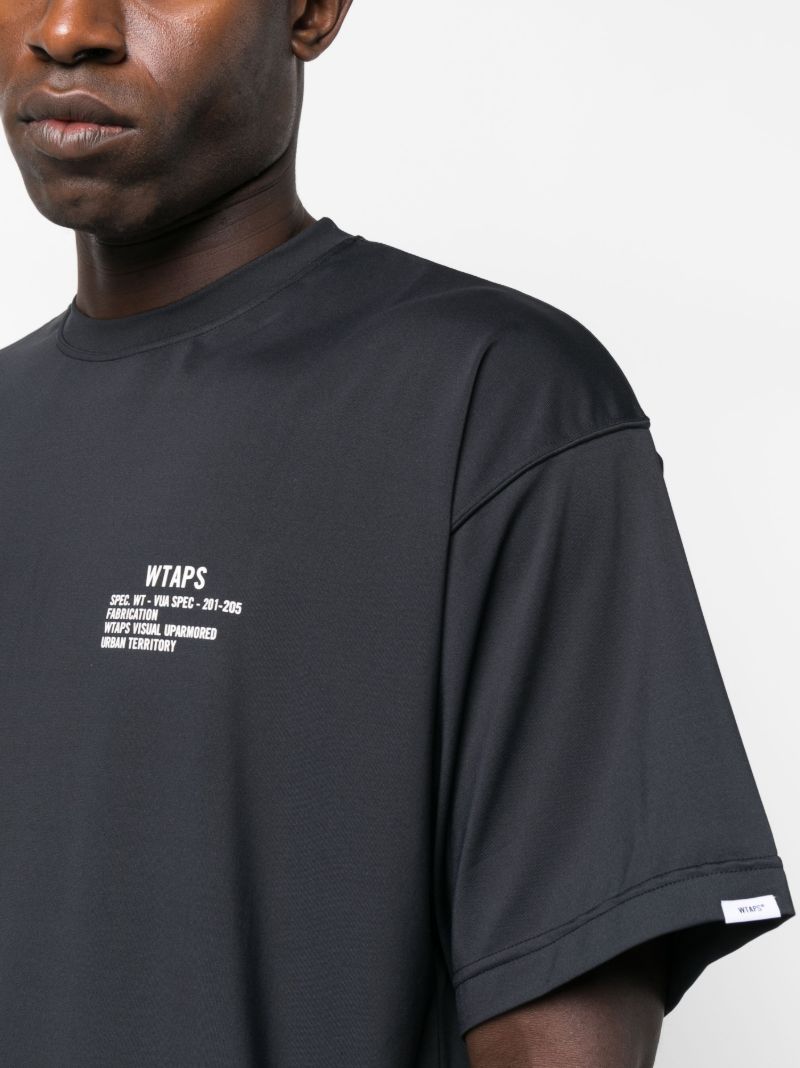 Black Logo-print T-shirt