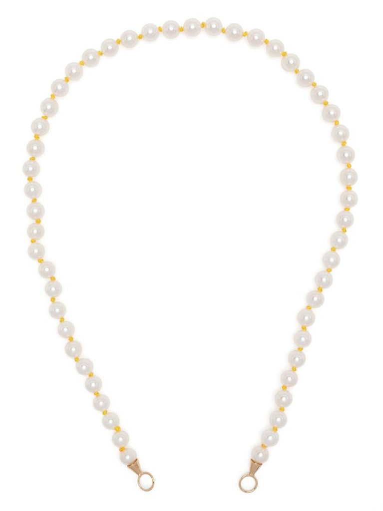 14k Yellow Gold Pearl 16 Inch Necklace