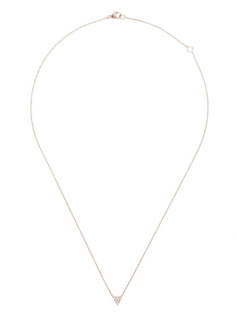 14k Rose Gold Vivian Lily Diamond Necklace