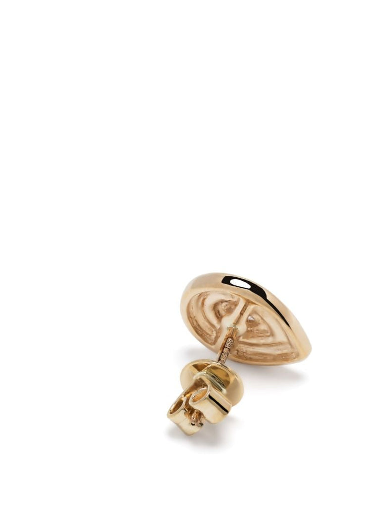 14k Yellow Gold Nana Bernice Diamond Teardrop Earrings