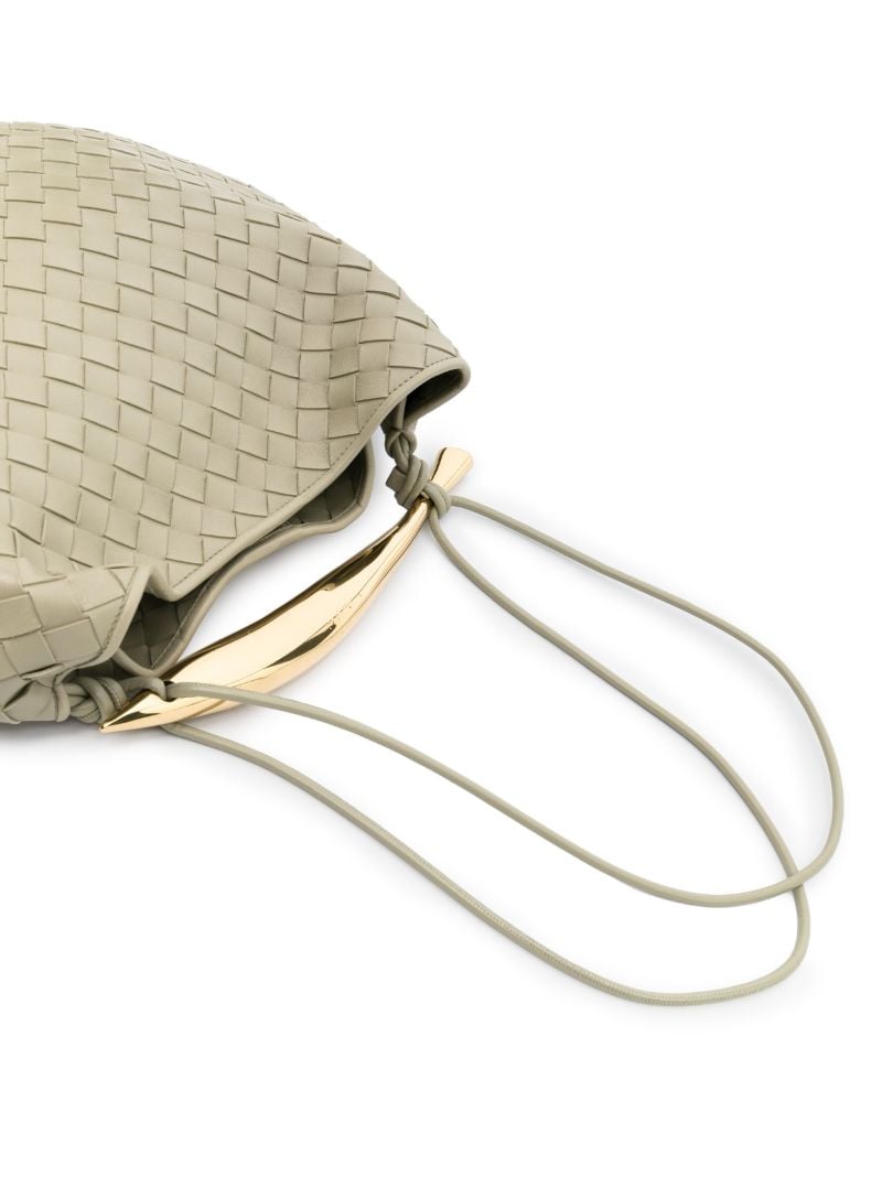 Green Medium Sardine Leather Bag