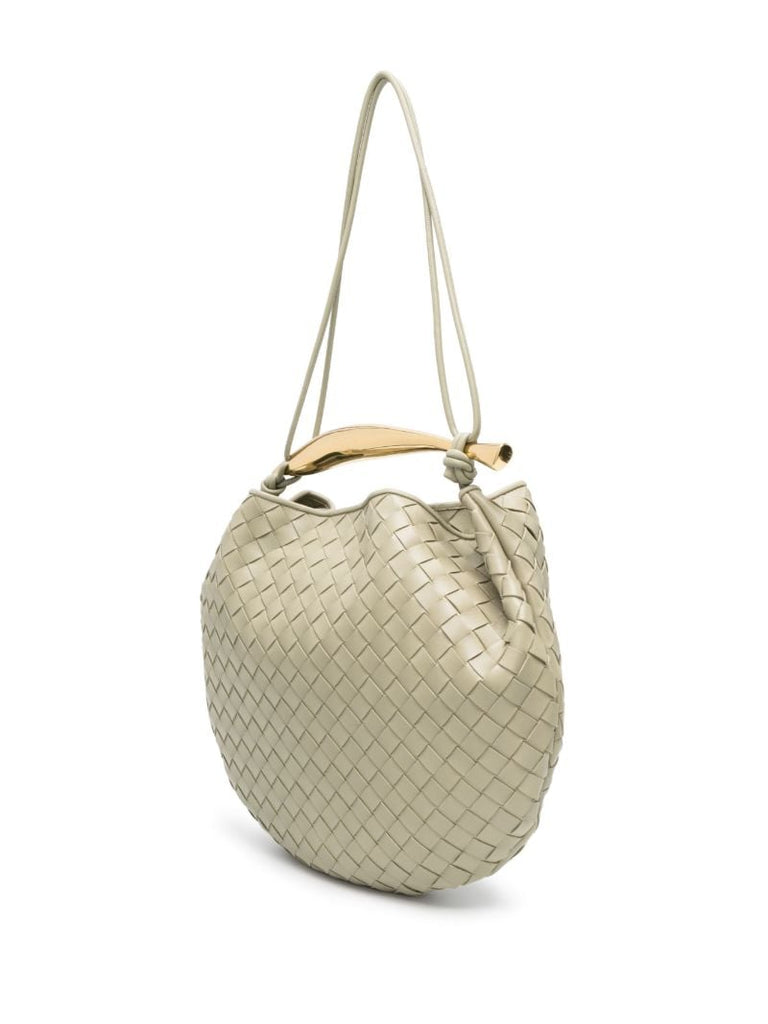 Green Medium Sardine Leather Bag