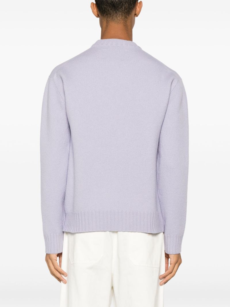 Purple Wool Sweater