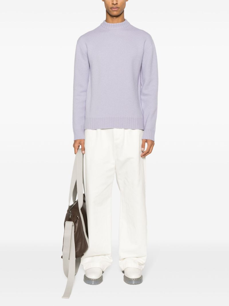 Purple Wool Sweater