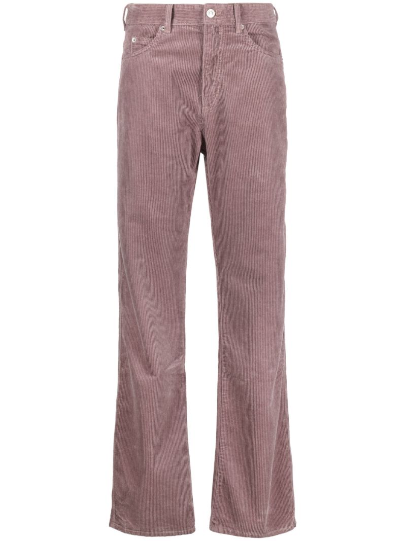 Purple Rwan Corduroy Trousers