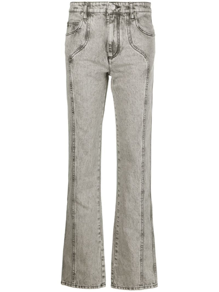 Grey Vonny Panelled Jeans