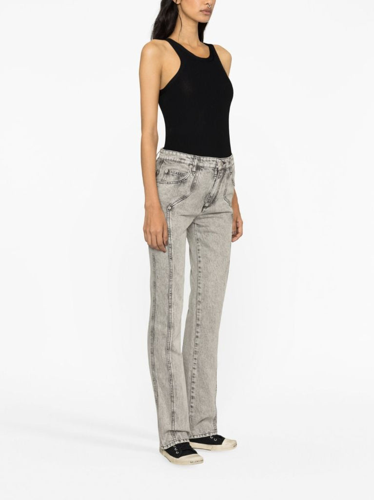 Grey Vonny Panelled Jeans