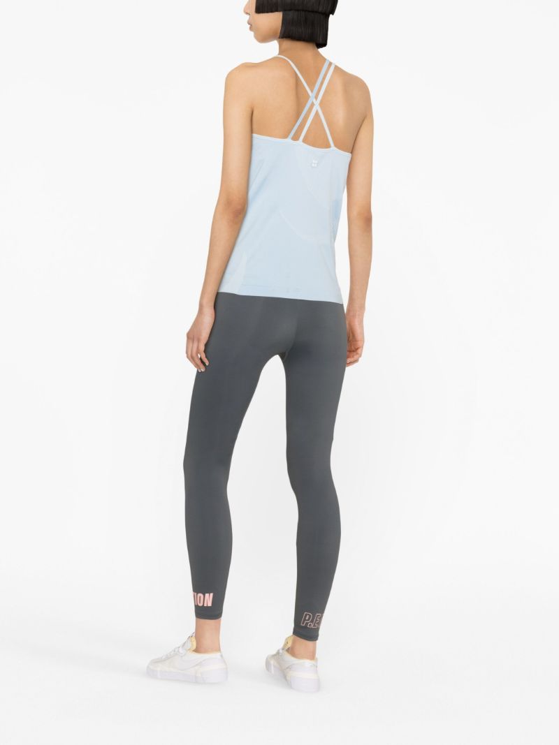 Grey Reaction Logo Leggings