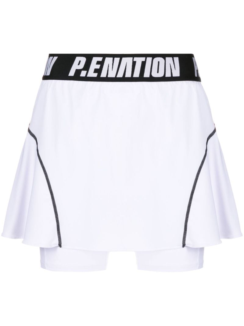White World Tour Tennis Skirt