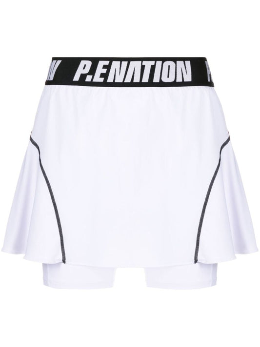 White World Tour Tennis Skirt