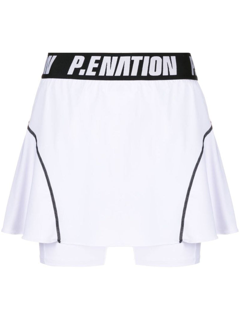White World Tour Tennis Skirt