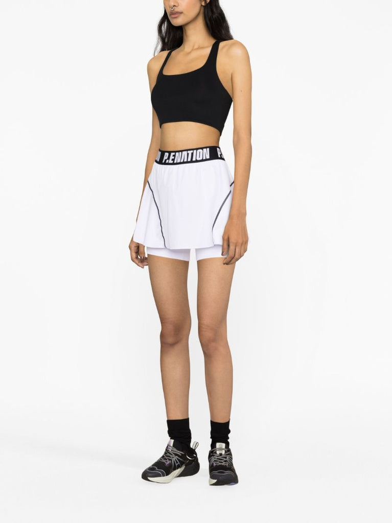 White World Tour Tennis Skirt