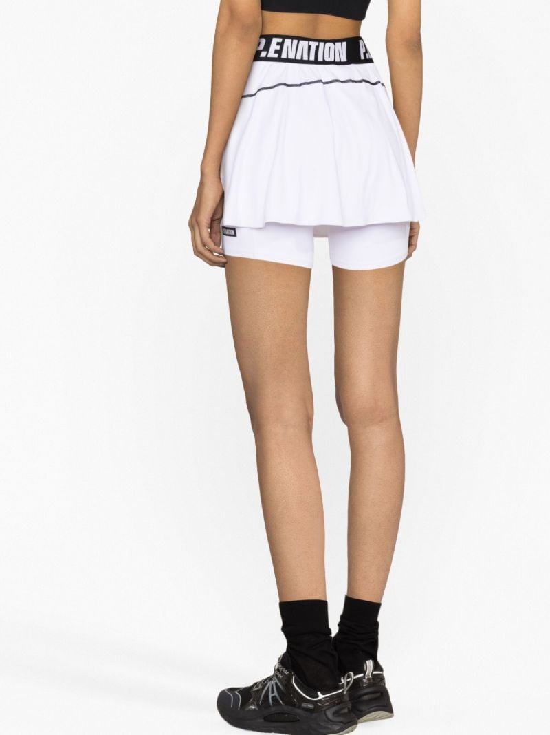 White World Tour Tennis Skirt