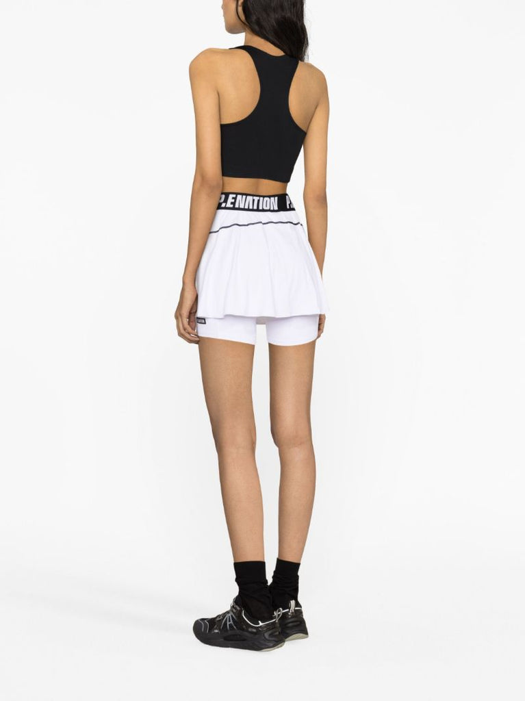 White World Tour Tennis Skirt