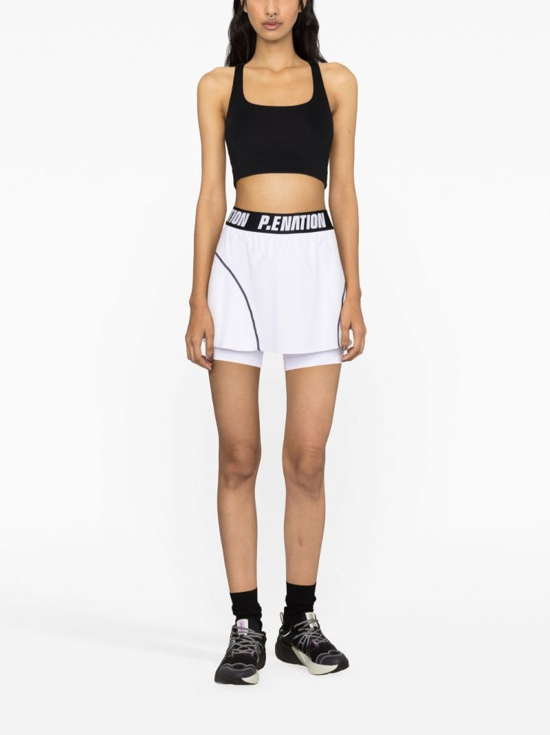 White World Tour Tennis Skirt