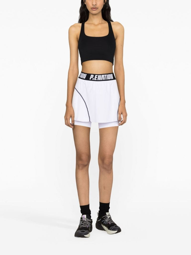 White World Tour Tennis Skirt