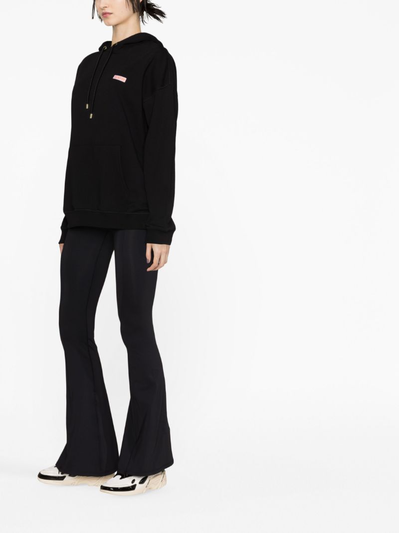 Black Full Force Flared Leggings