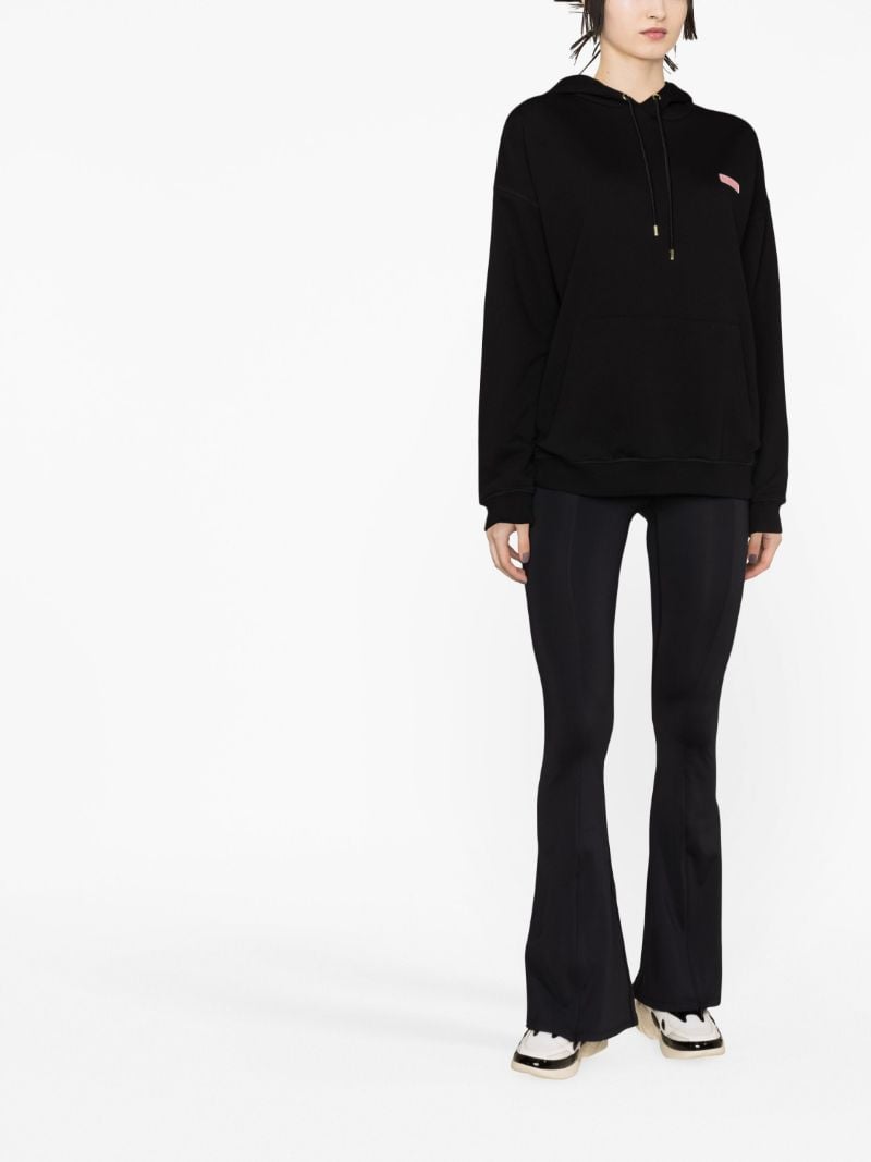 Black Full Force Flared Leggings