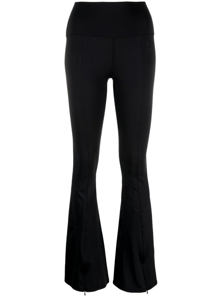 Black Full Force Flared Leggings