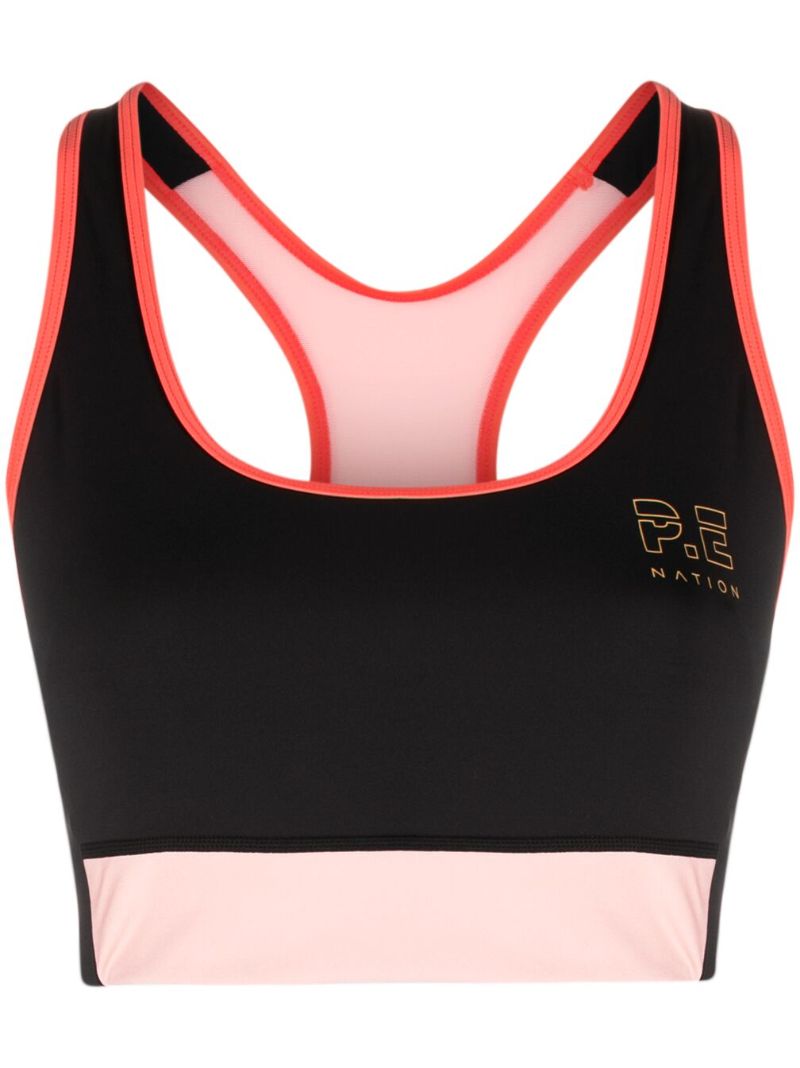 Black Medal Play Sports Bra