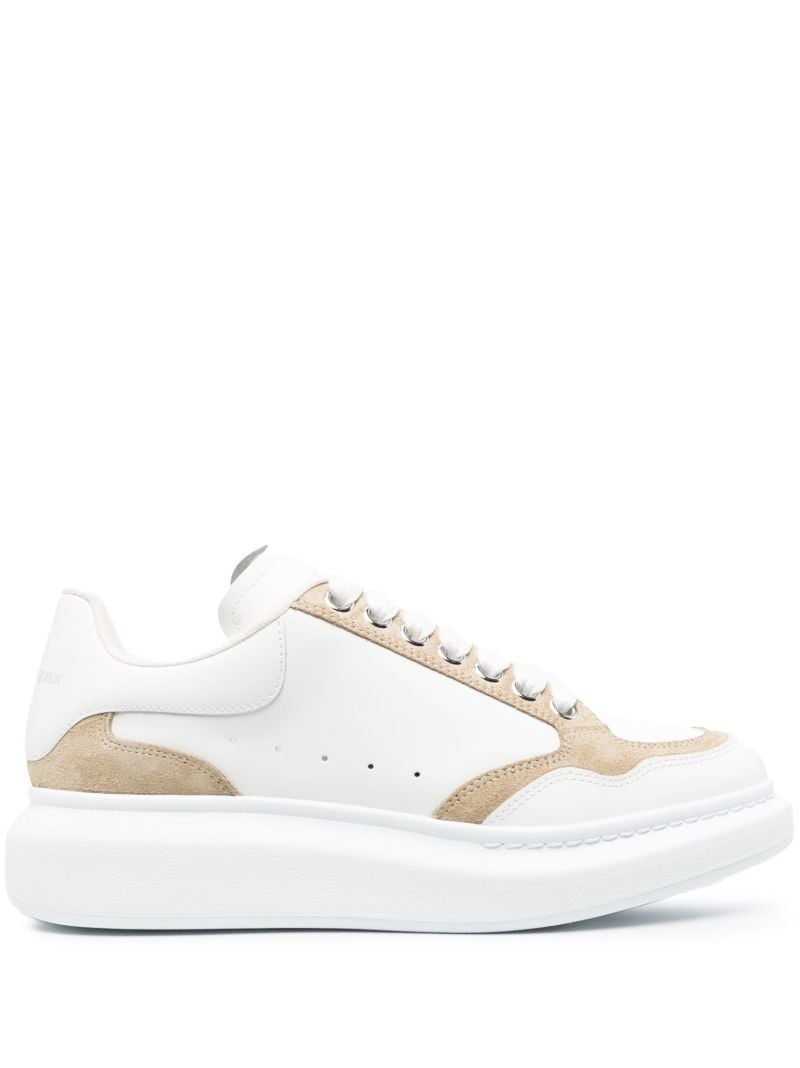 White Lace Up Sneakers