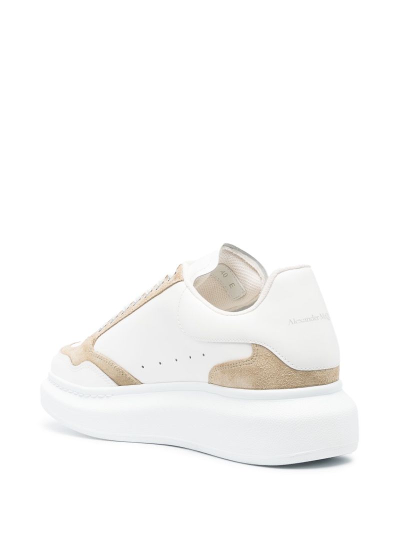 White Lace Up Sneakers