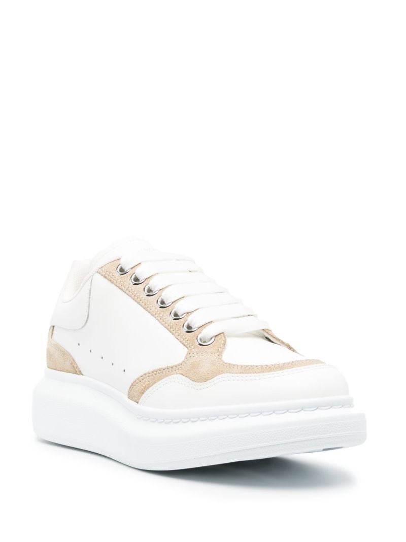 White Lace Up Sneakers