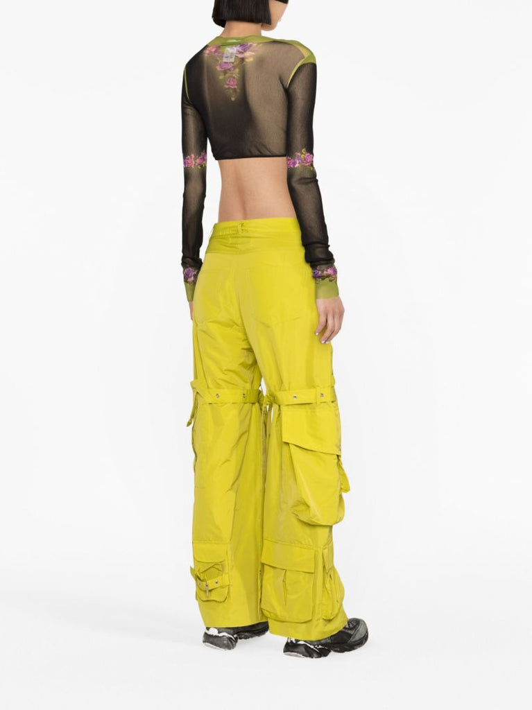 Green Cargo Trousers