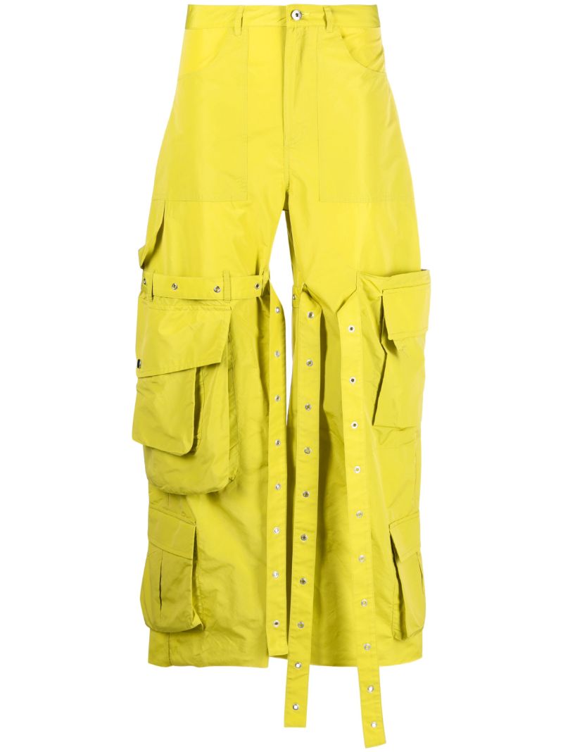 Green Cargo Trousers