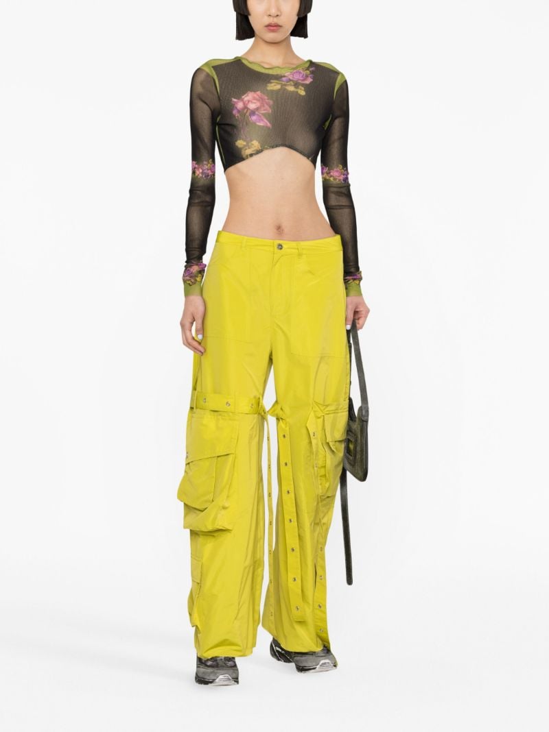 Green Cargo Trousers