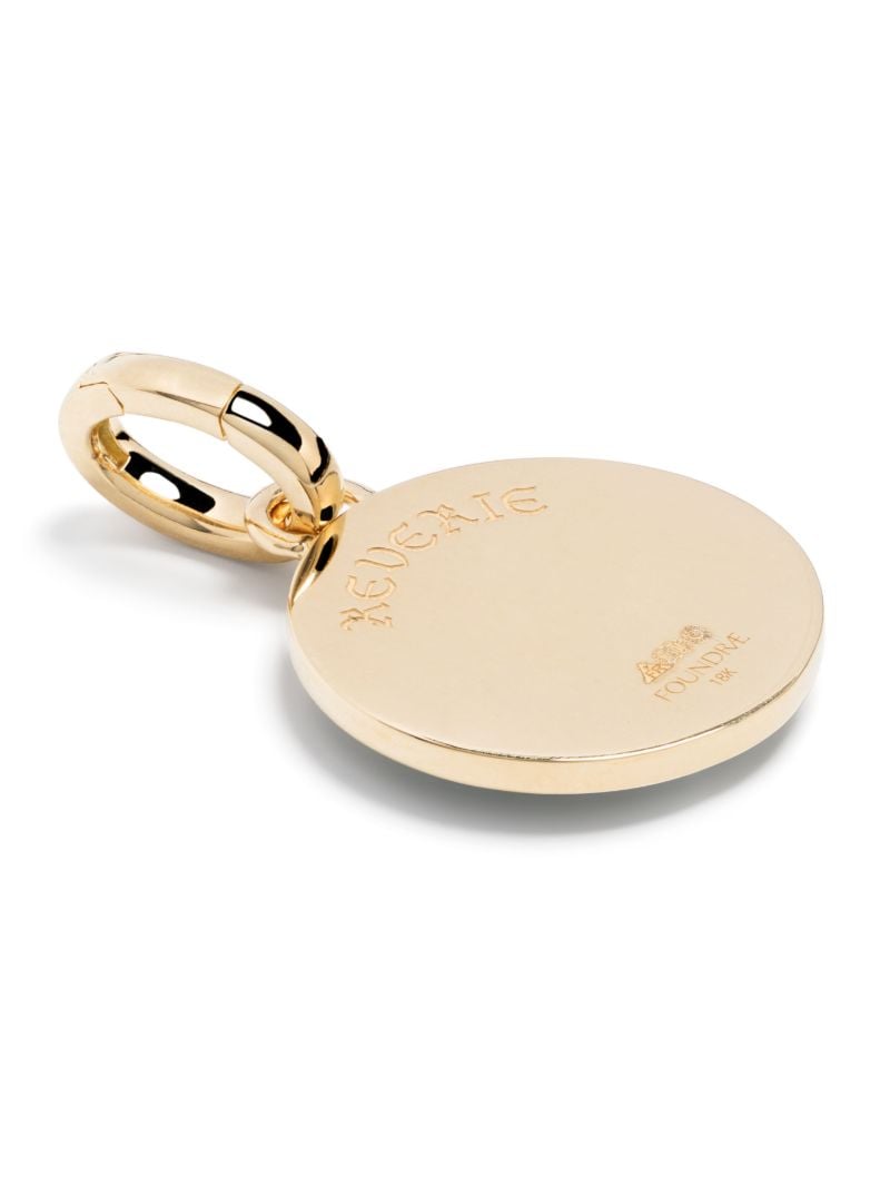 18k Yellow Gold Reverie Aqua Diamond Pendant