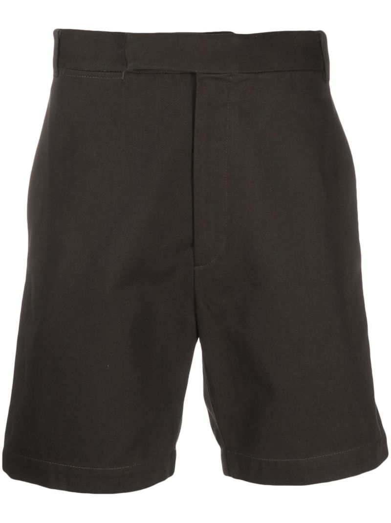 Brown Tailored Shorts