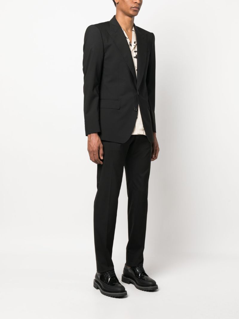 Black Dg Essentials Single-breasted Suit